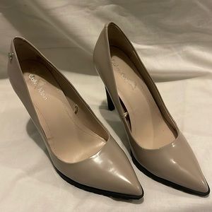 Calvin Klein pumps , size 7 , nude color